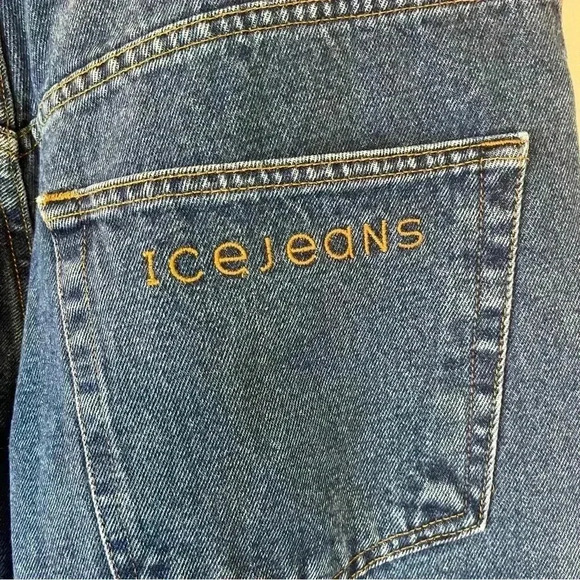 Iceberg Ice Jeans Wide Leg Size 36 Y2K unisex Y2K Made in Italy - Picture 8 of 13